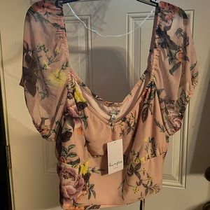 Love Fire beautiful crop top